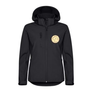 SOFTSHELL "Classic" (femme) – Les écuries de Saint-Fargeau - Noir - 0200917