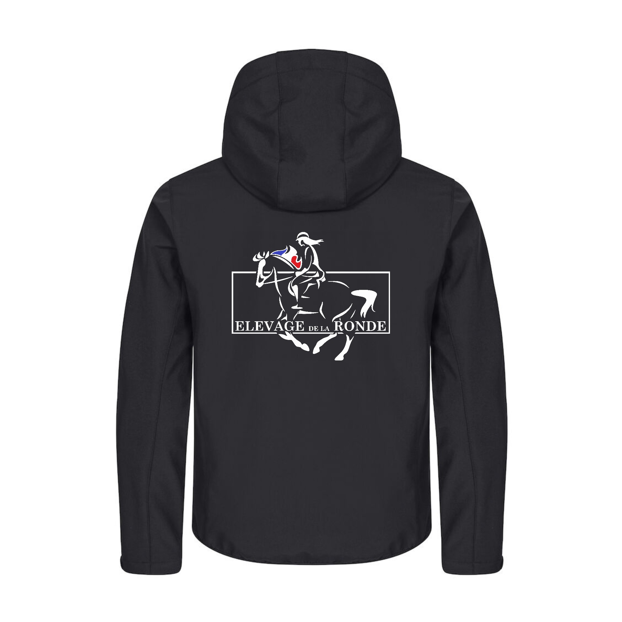 SOFTSHELL "Classic" (homme) - Elevage de la Ronde - Noir - 0200912 – Image 3