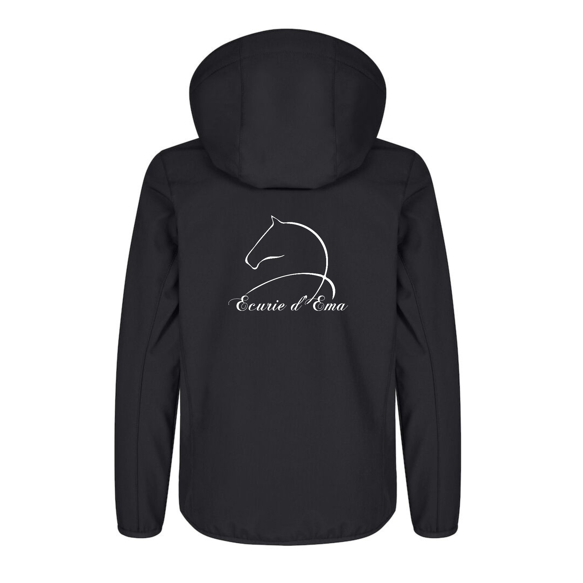 SOFTSHELL "Classic" (enfant) - Ecurie d'Ema - Noir - 0200909 – Image 3