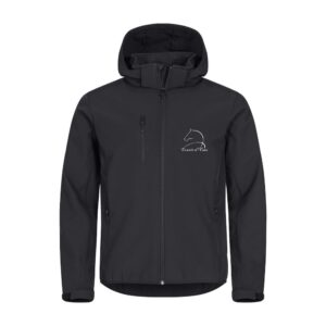 SOFTSHELL "Classic" (homme) - Ecurie d'Ema - Noir - 0200912