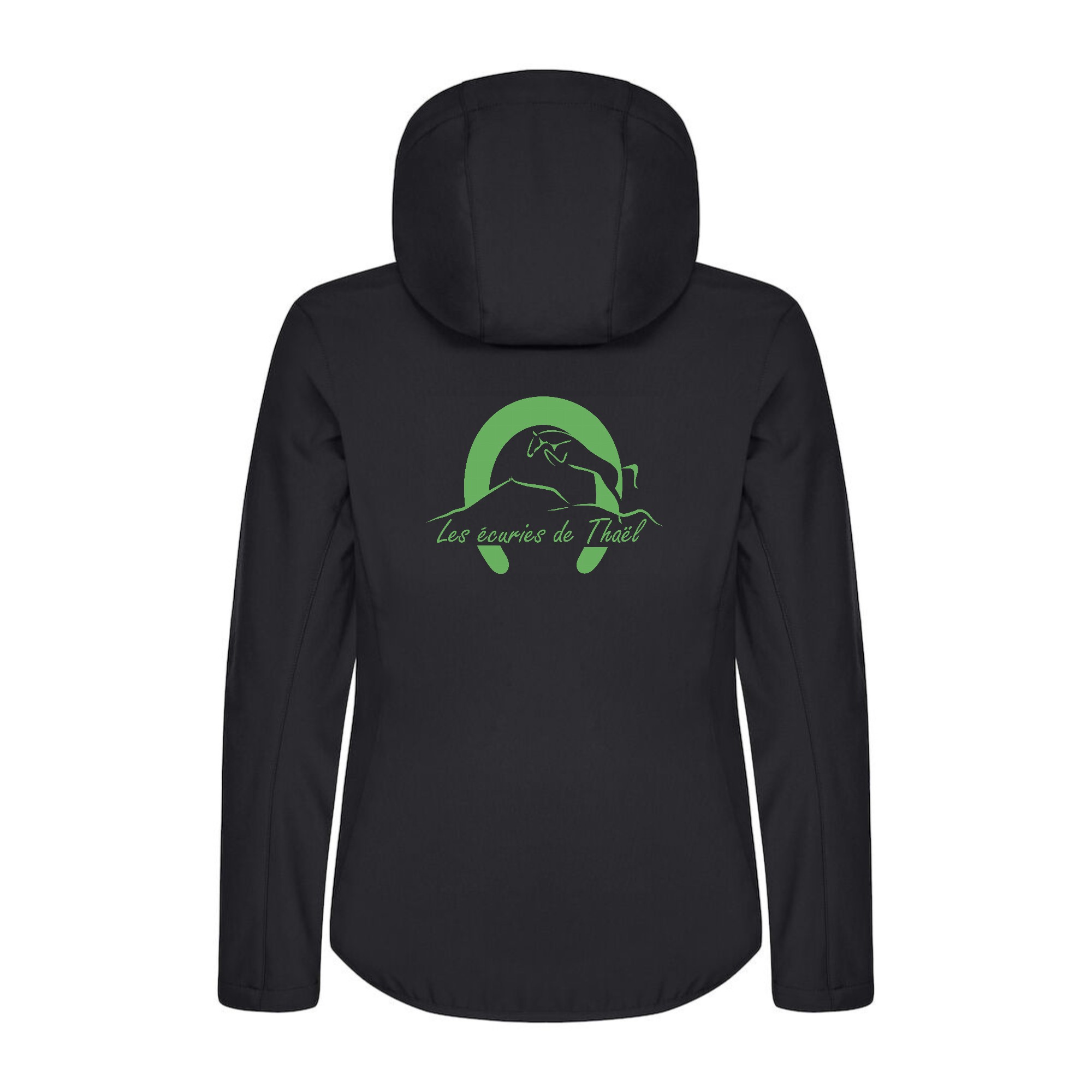 SOFTSHELL "Classic" (femme) - Les écuries de Thael - Noir - 0200917 – Image 3