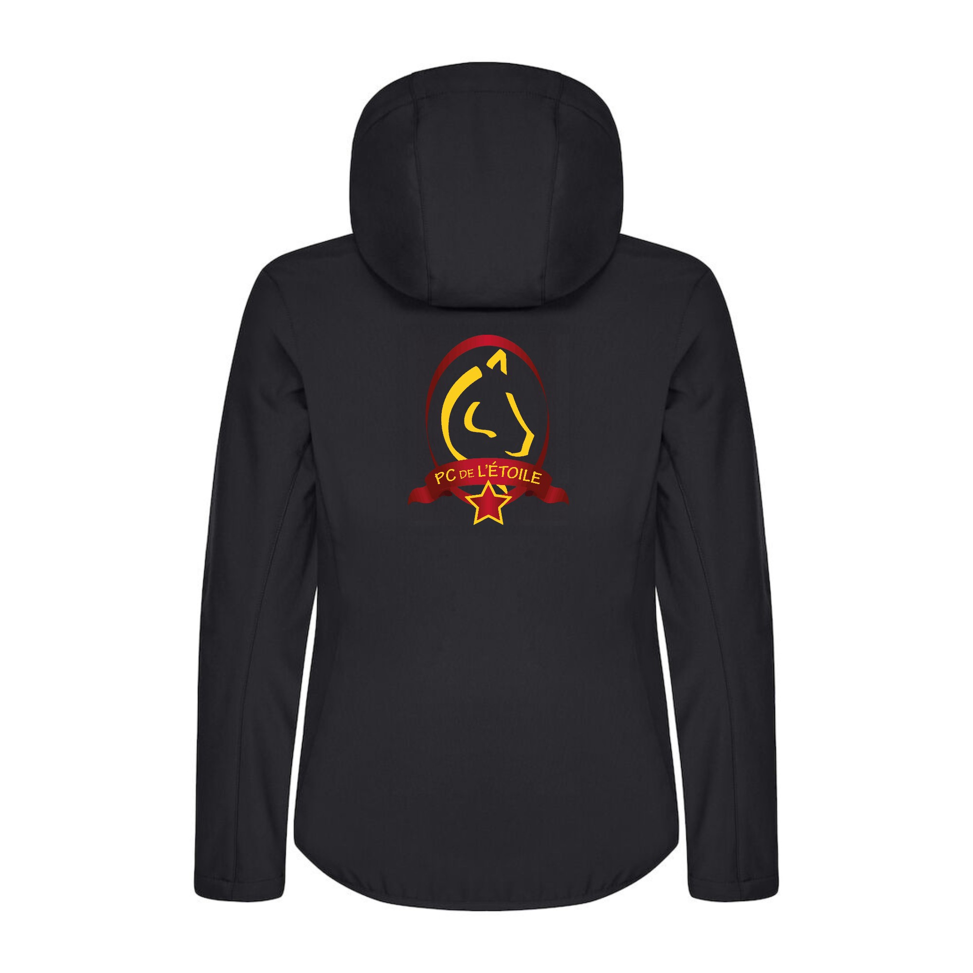 SOFTSHELL "Classic" (femme) – Poney Club de l'Etoile - Noir - 0200917 – Image 3