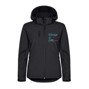 SOFTSHELL "Classic" (femme) - Elevage du lak - Noir - 0200917