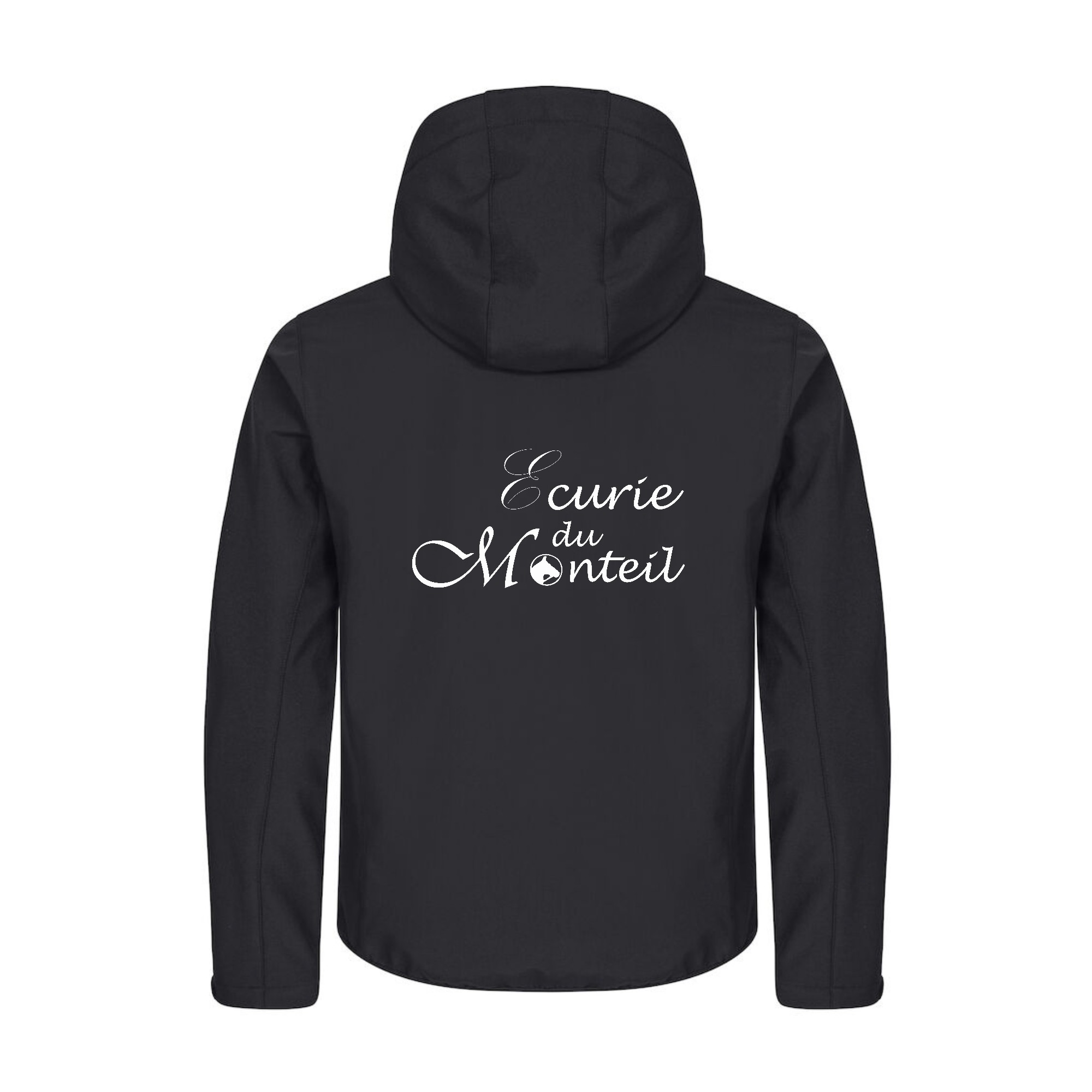 SOFTSHELL "Classic" (homme) - Ecurie du Monteil - Noir - 0200912 – Image 3