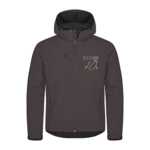 SOFTSHELL "Classic" (homme) - Ecurie d'Or - Noir - 0200912