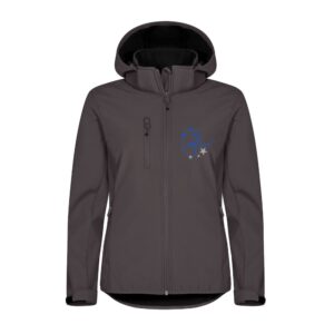 SOFTSHELL "Classic" (femme) - PONEY CLUB DE DAREL - Gris Anthracite - 0200917