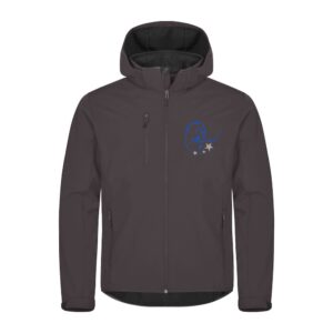 SOFTSHELL "Classic" (homme) - PONEY CLUB DE DAREL - Gris Anthracite - 0200912