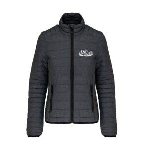 DOUDOUNE AVEC MANCHES (femme) - La Semelle Tervaise - Gris Anthracite - K6121