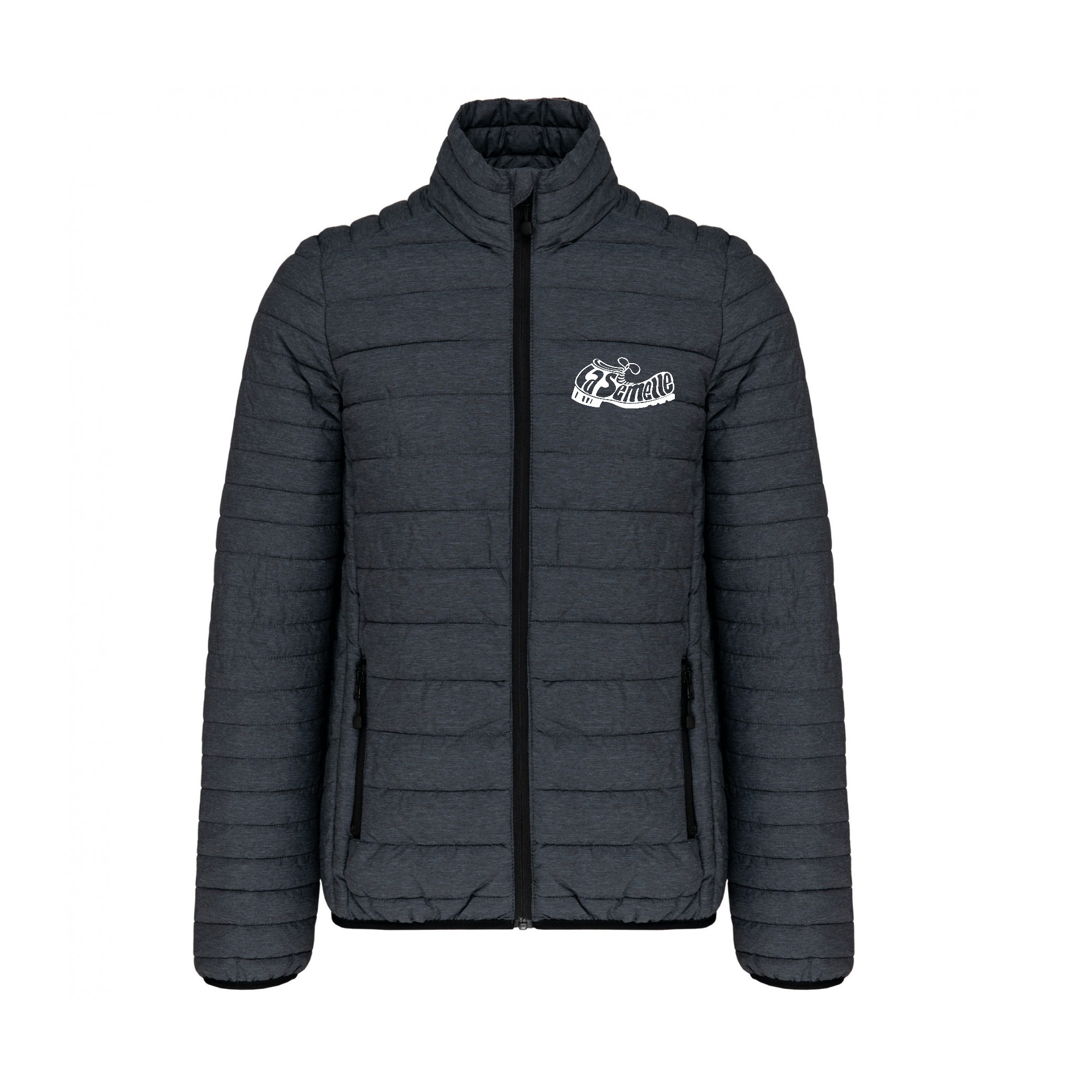 DOUDOUNE AVEC MANCHES (homme) - La Semelle Tervaise - Gris Anthracite - K6120