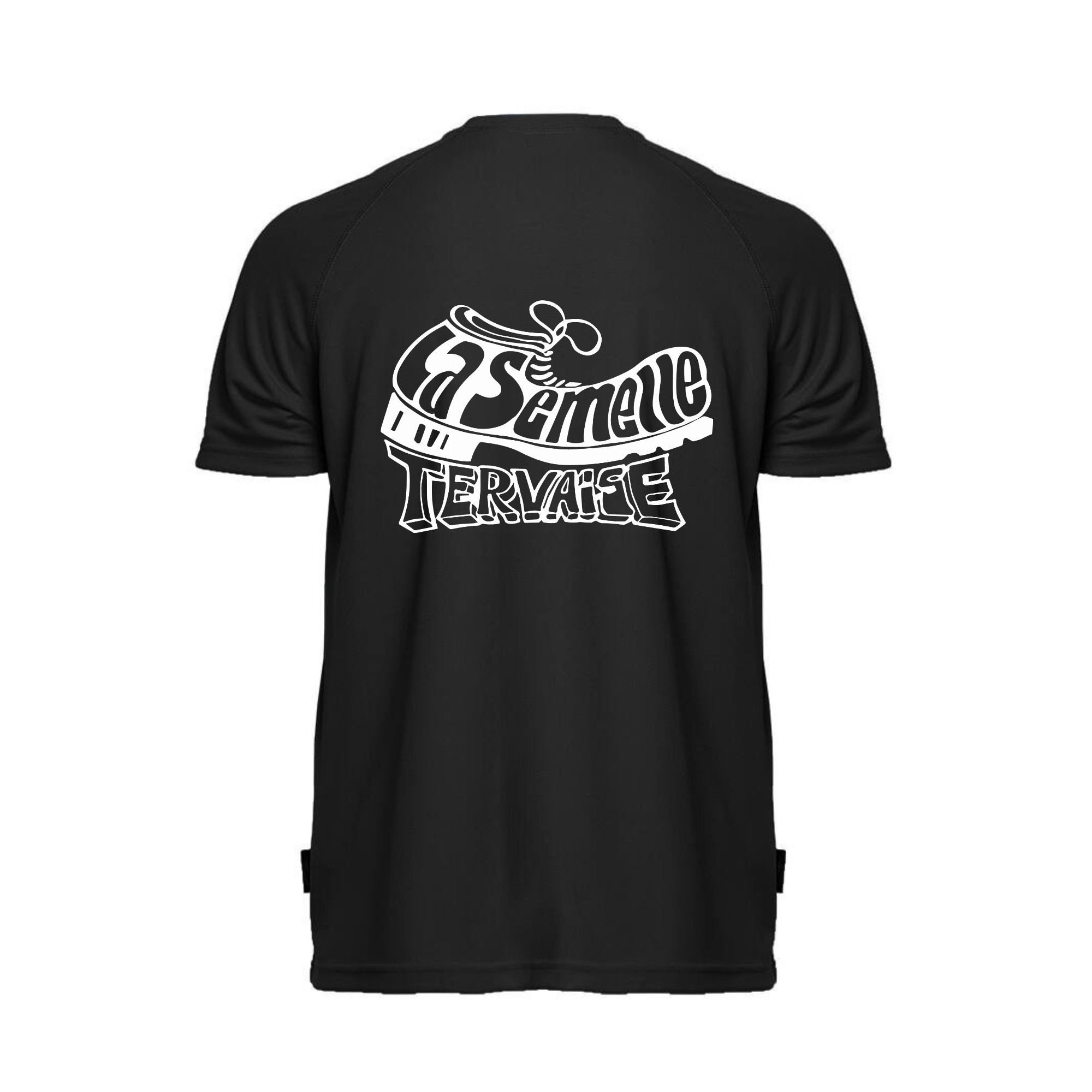 T-Shirt respirant (femme) - La Semelle Tervaise - Noir - IB301 – Image 3