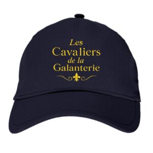 CASQUETTE - Les Cavaliers de la Galanterie - Navy - BF015