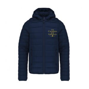 DOUDOUNE AVEC MANCHES ET CAPUCHE (enfant) - Les Cavaliers de la Galanterie - Navy - K6112
