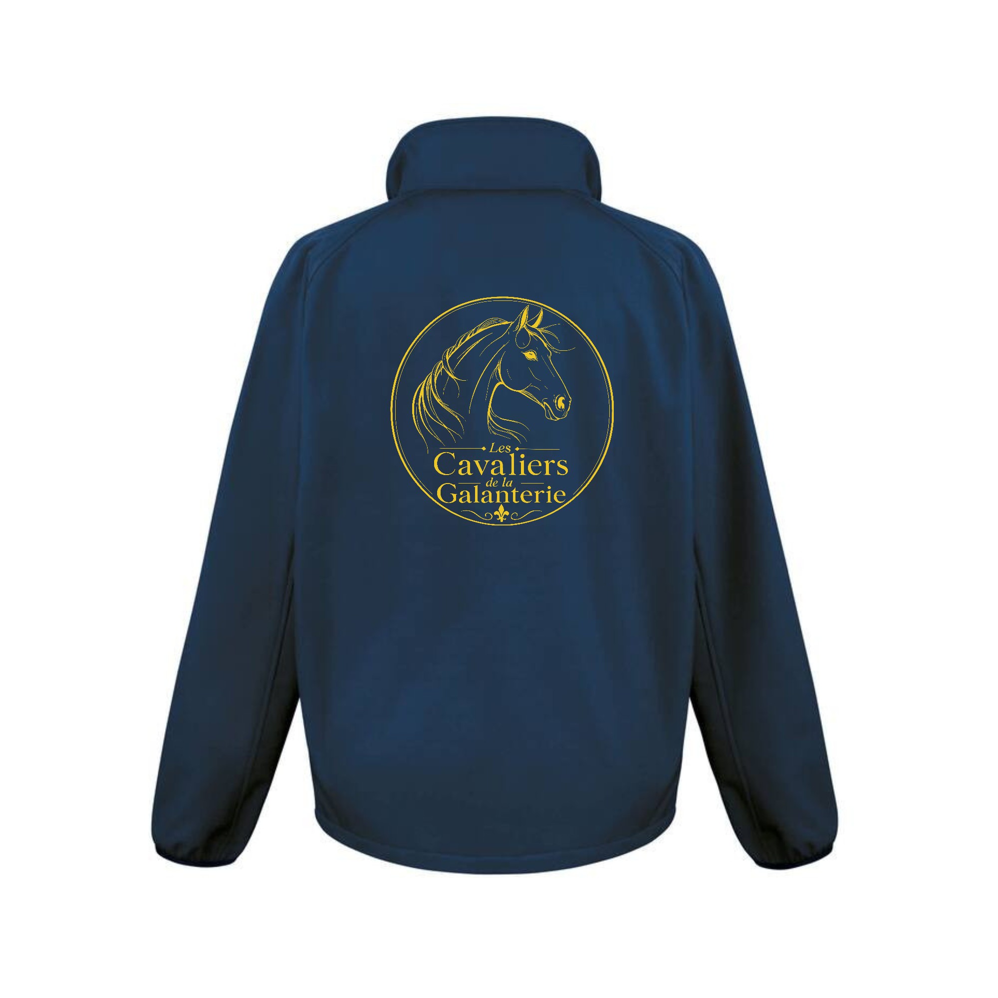SOFTSHELL ECO (femme) – Les Cavaliers de la Galanterie - Navy - R231F – Image 3