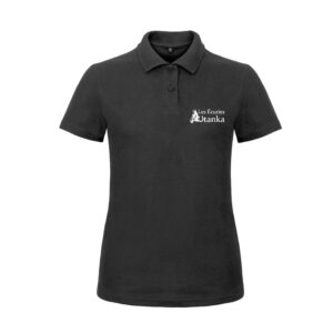 POLO (femme) - Les écuries utanka - Gris Anthracite - BCI1F