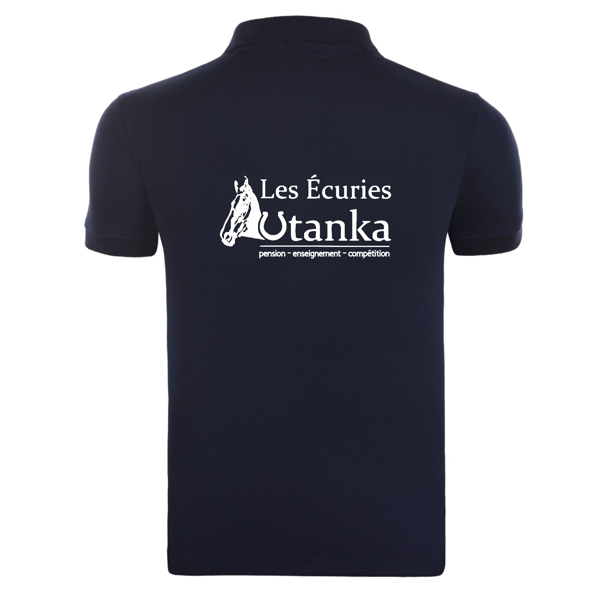 POLO (enfant) - Les écuries utanka - Navy - BCK424 – Image 3