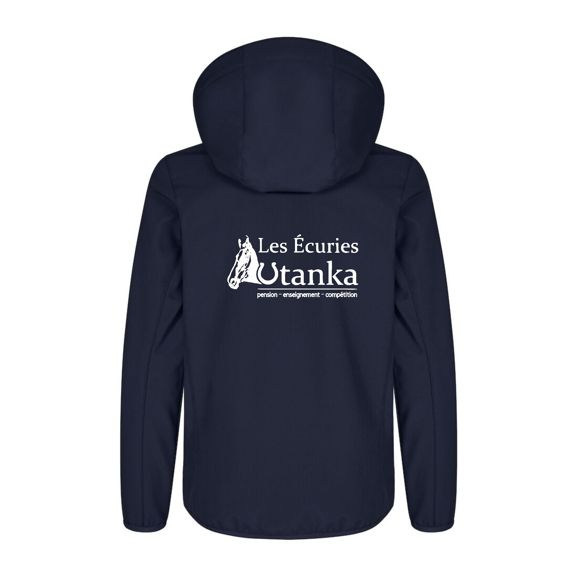 SOFTSHELL ''Classic'' (enfant) - Les écuries utanka - Navy - 0200909 – Image 3