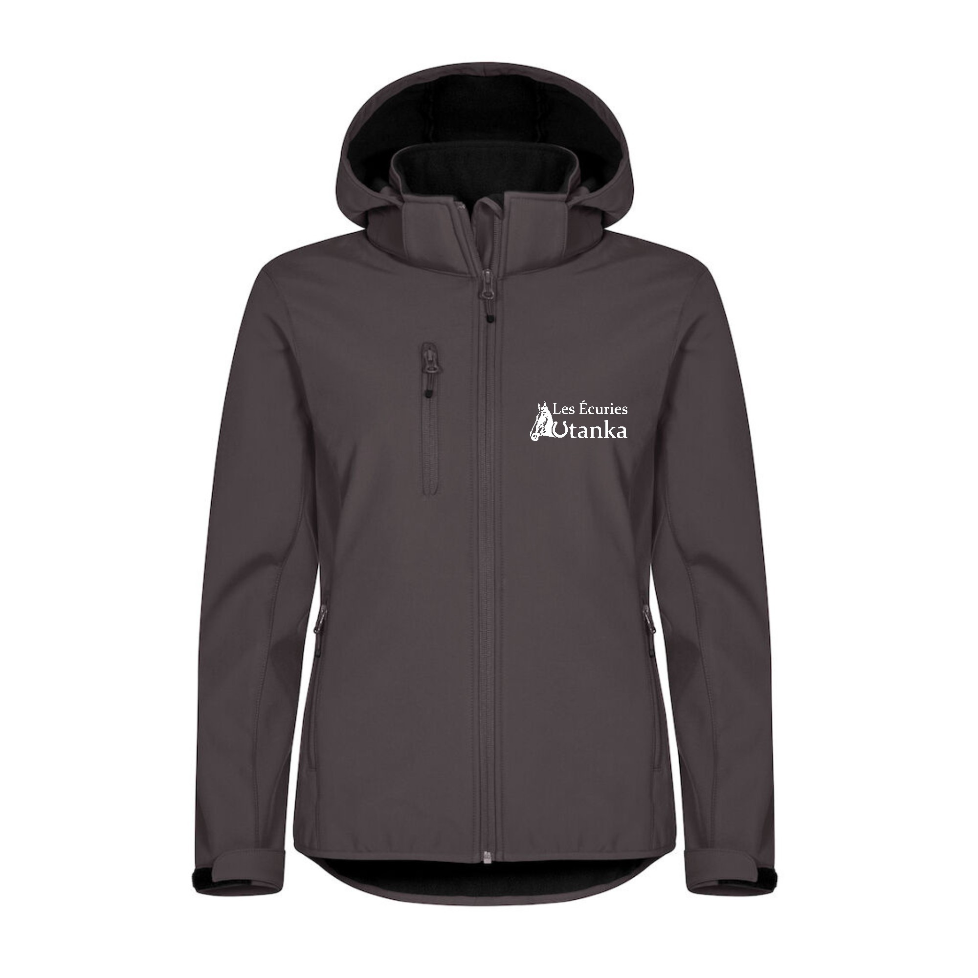 SOFTSHELL "Classic" (femme) - Les écuries utanka - Gris Anthracite - 0200917