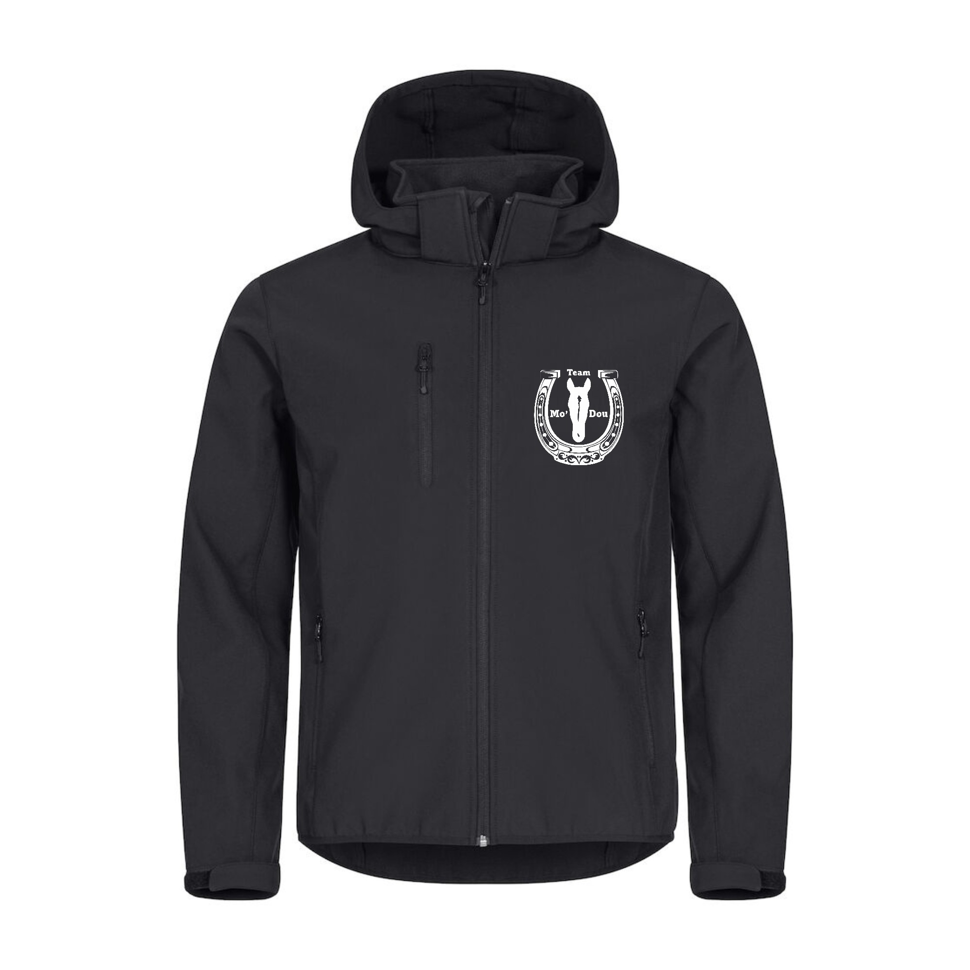 SOFTSHELL "Classic" (homme) - Mo’Dou Team - Noir - 0200912