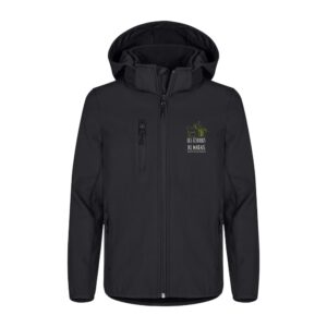 SOFTSHELL "Classic" (enfant) - Les Ecuries du Marais - Noir - 0200909