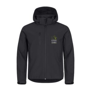 SOFTSHELL "Classic" (homme) - Les Ecuries du Marais - Noir - 0200912