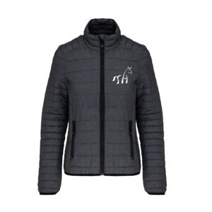 DOUDOUNE AVEC MANCHES (femme) - Räm's Haff - Gris Anthracite - K6121