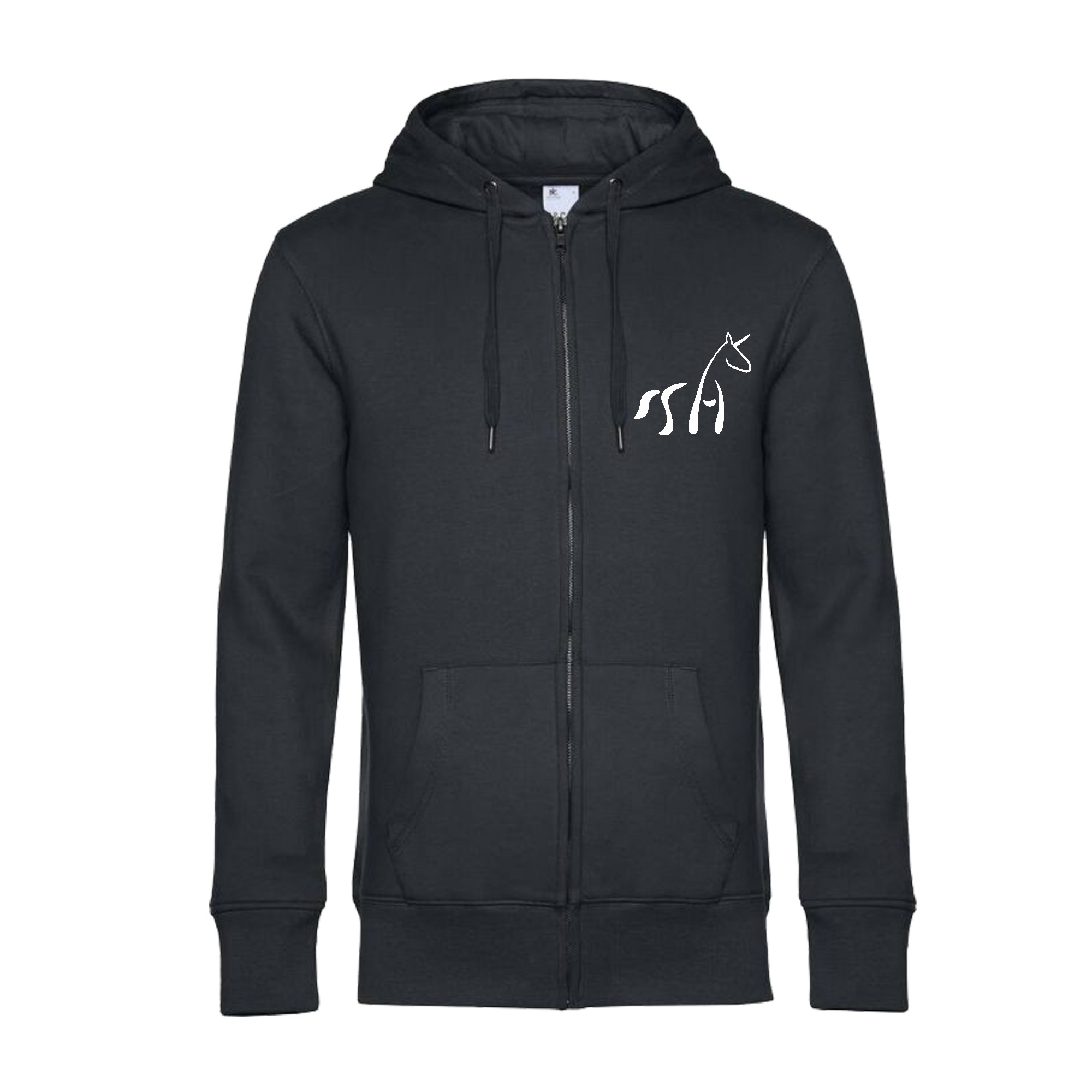 SWEAT ZIPPÉ (Homme) - Räm's Haff - Gris Anthracite - BCU03K