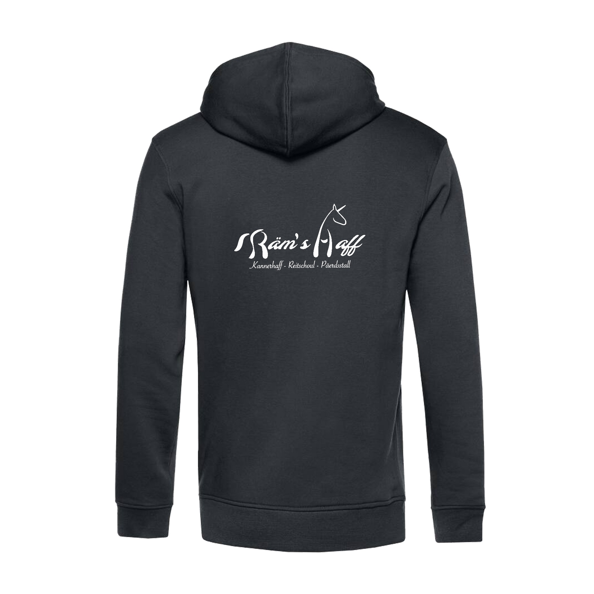 SWEAT ZIPPÉ (Homme) - Räm's Haff - Gris Anthracite - BCU03K – Image 3