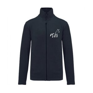 Veste micropolaire zippée (enfant) – Räm's Haff - Navy – K920