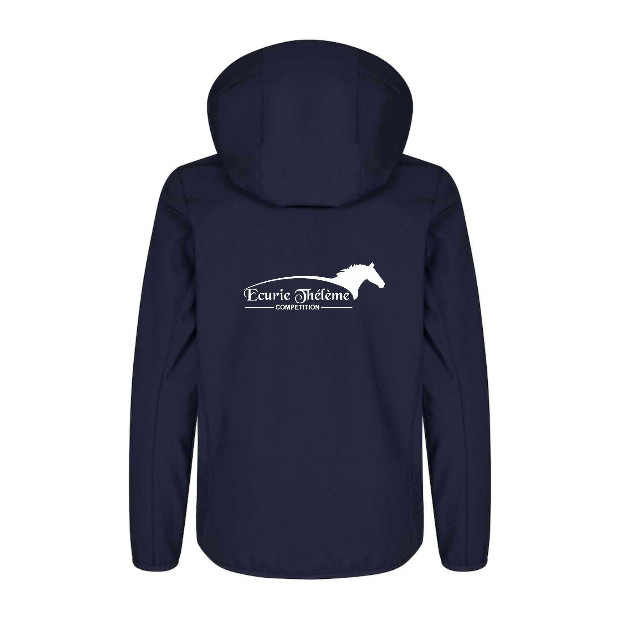 SOFTSHELL ''Classic'' (enfant) - SARL ÉLEVAGE DE LA FÉE THELEME - Navy - 0200909 – Image 3