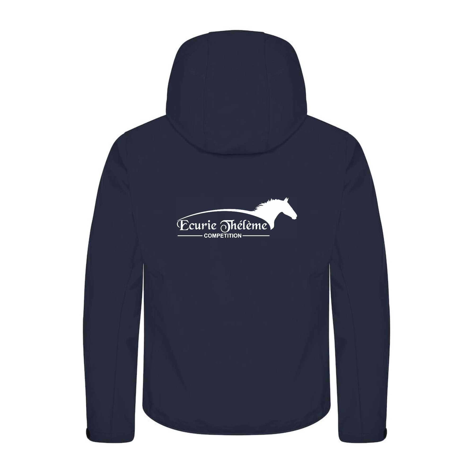SOFTSHELL "Classic" (homme) - SARL ÉLEVAGE DE LA FÉE THELEME - Navy - 0200912 – Image 3