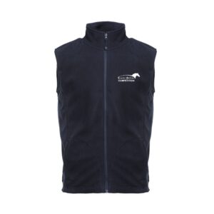Veste micropolaire zippée sans manches (Homme) – SARL ÉLEVAGE DE LA FÉE THELEME - Navy – K913