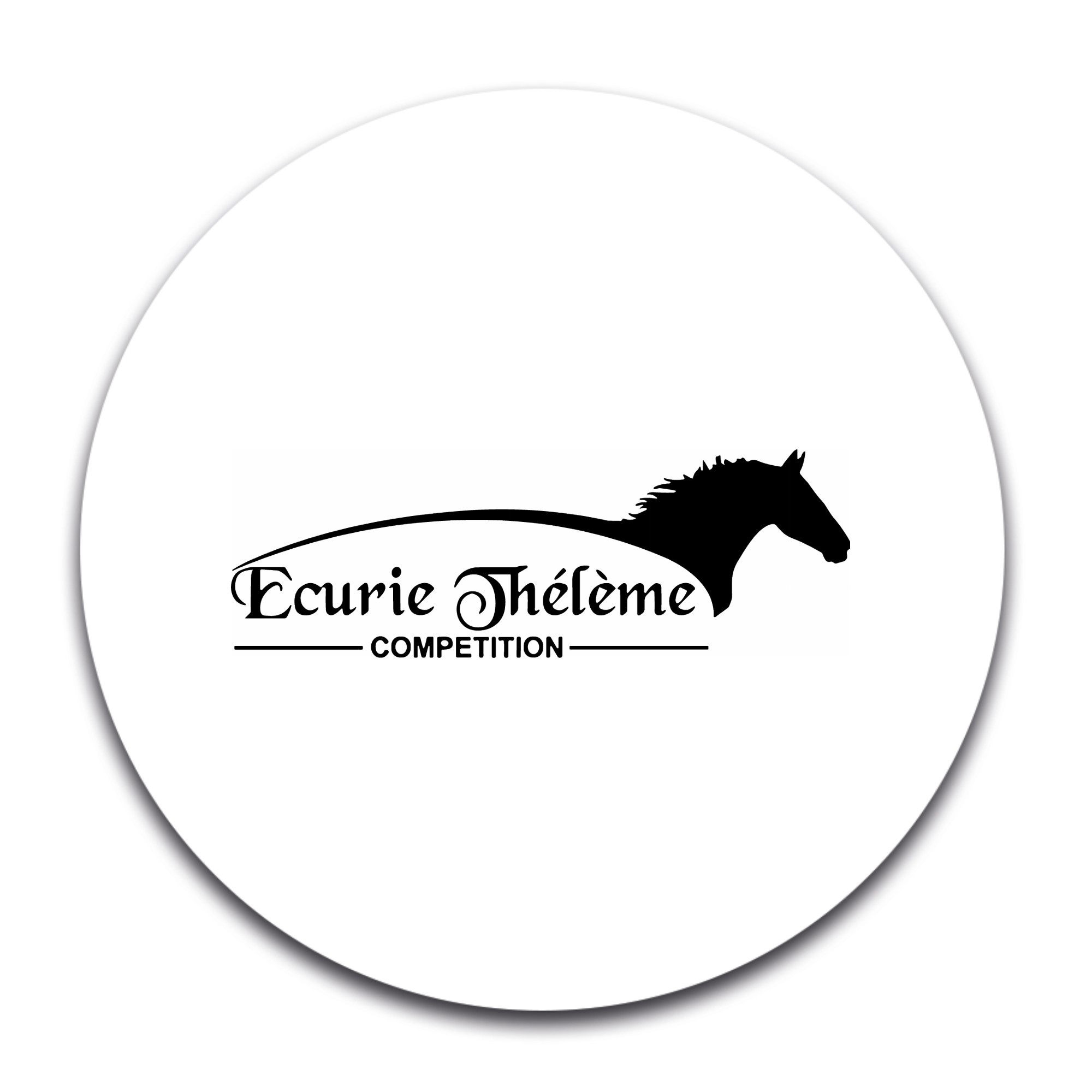 STICKER ROND - SARL ÉLEVAGE DE LA FÉE THELEME - STI001