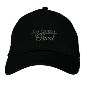 CASQUETTE - SASU LES ECURIES D'ORIVAL - Noir - BF015