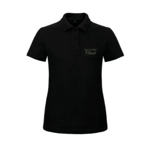 Polo premium (femme) - SASU LES ECURIES D'ORIVAL - Noir - BCW463