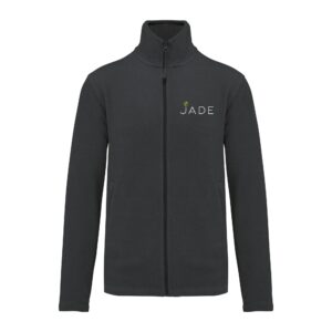 Veste micropolaire zippée (femme) – JADE - Gris Anthracite – K907