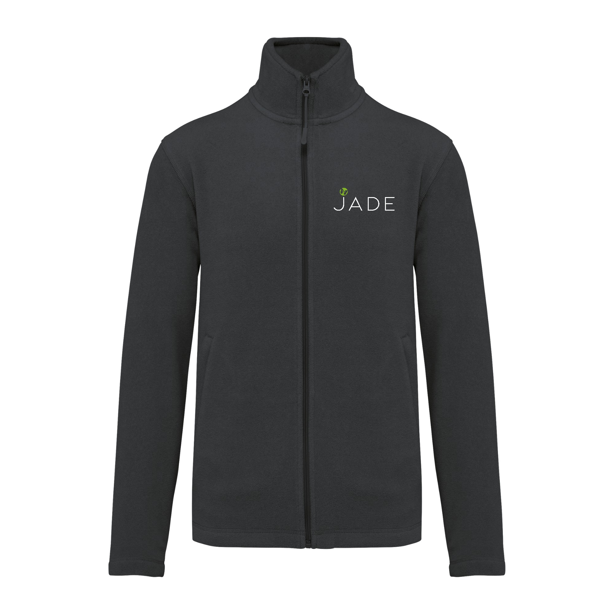 Veste micropolaire zippée (femme) – JADE - Gris Anthracite – K907