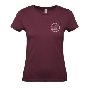 T-SHIRT (femme) - Écuries de Malebarthe - Bordeaux - E190
