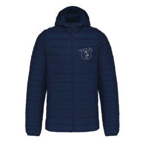DOUDOUNE AVEC MANCHES ET CAPUCHE (homme) - Ô Pré du Fleur - Navy - K6110