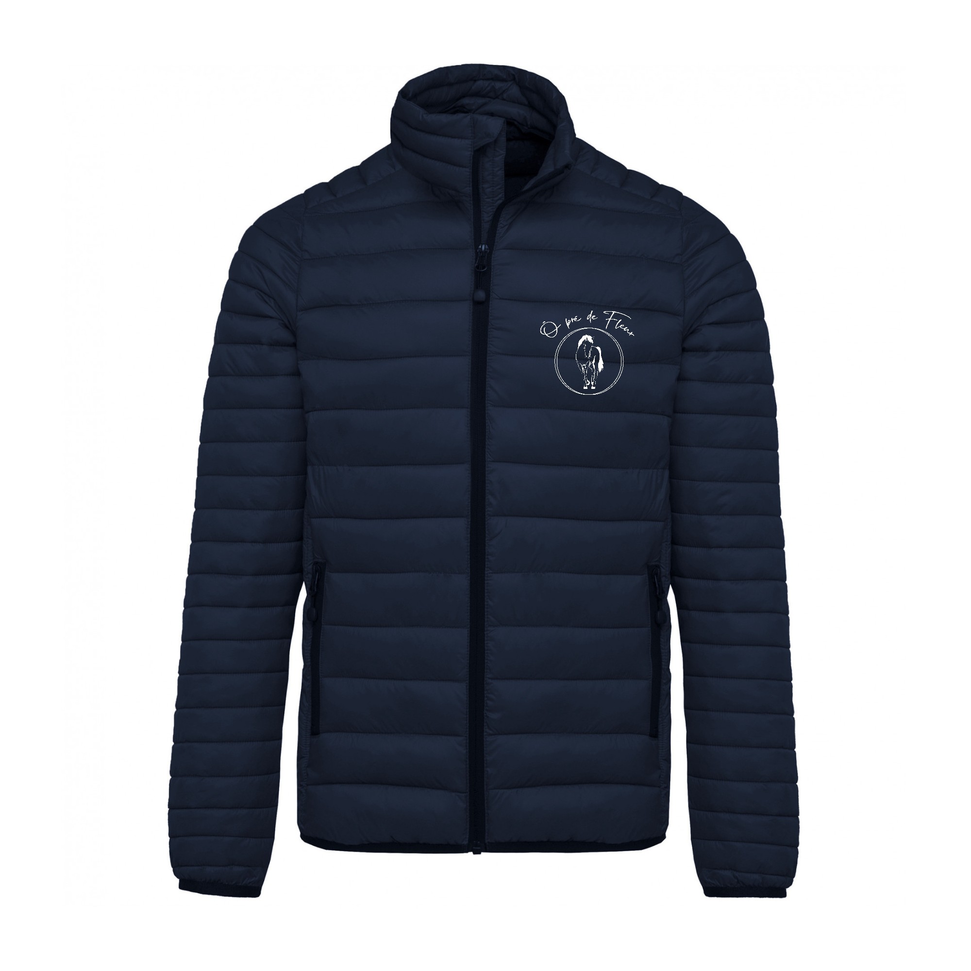 DOUDOUNE AVEC MANCHES (homme) - Ô Pré du Fleur - Navy - K6120