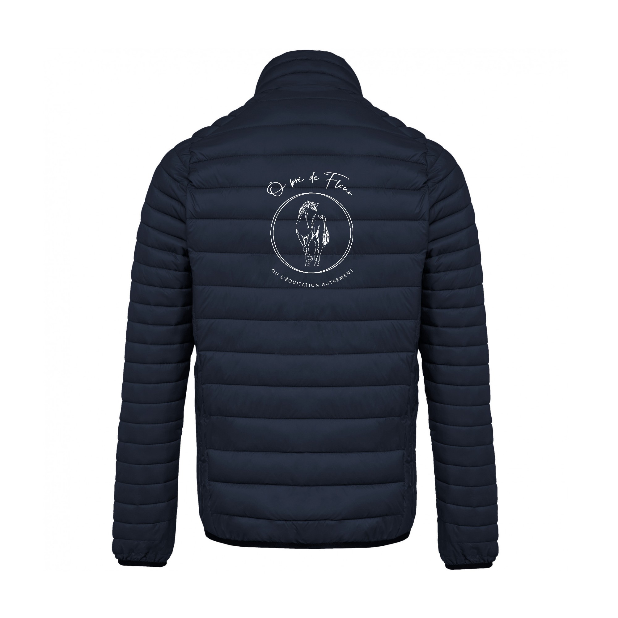 DOUDOUNE AVEC MANCHES (homme) - Ô Pré du Fleur - Navy - K6120 – Image 3