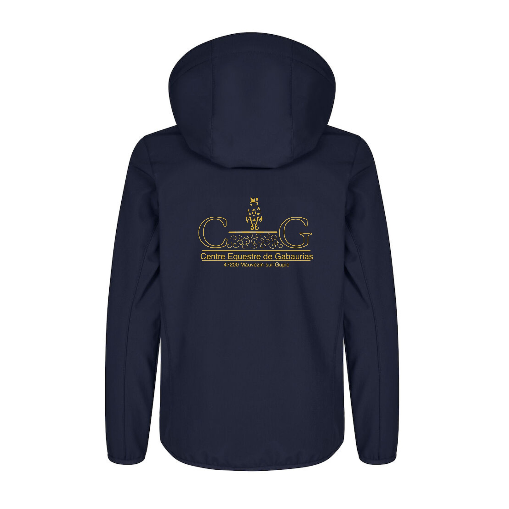 SOFTSHELL "Classic" (enfant) - Centre Equestre de Gabaurias - Navy - 0200909 – Image 3