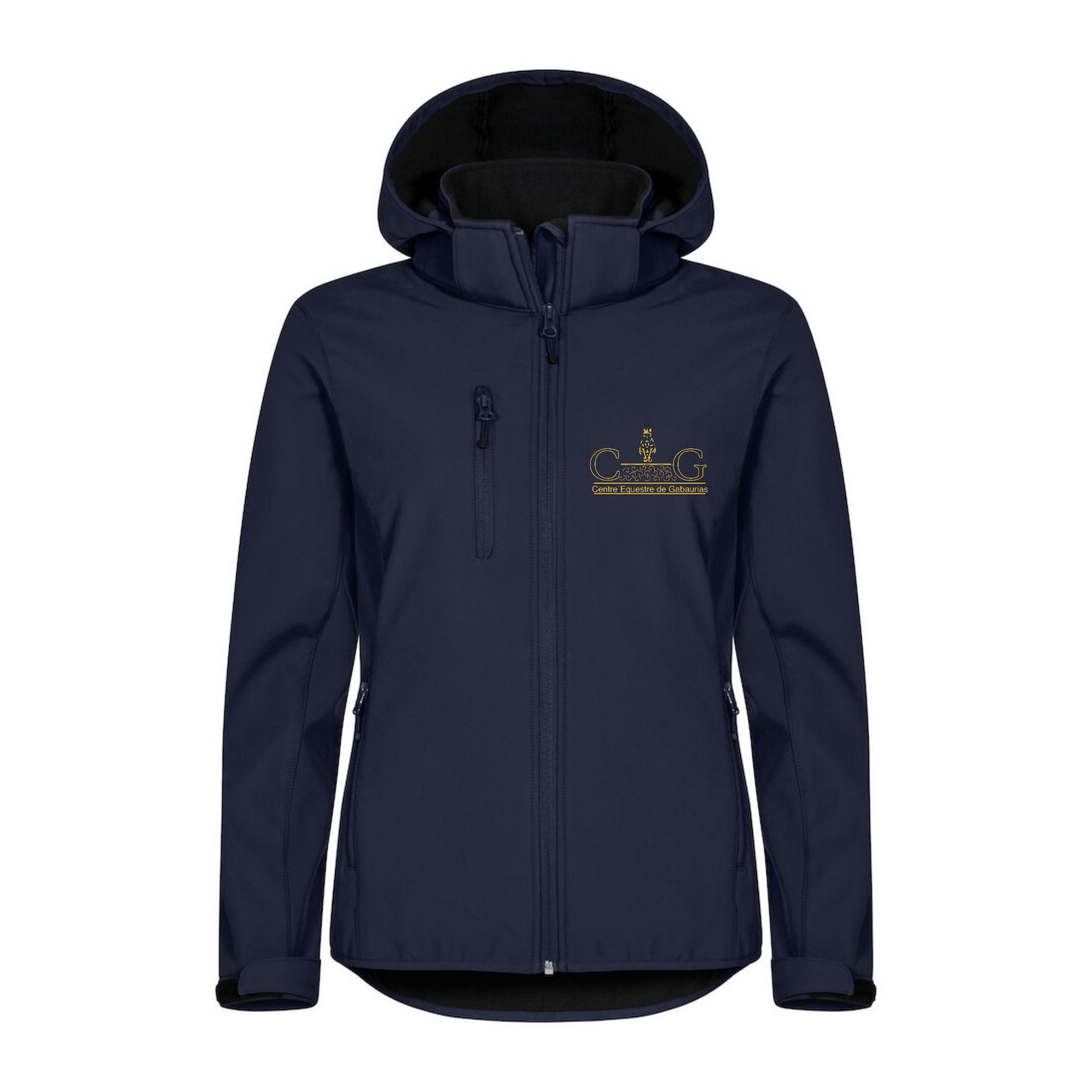 SOFTSHELL "Classic" (femme) - Centre Equestre de Gabaurias - Navy - 0200917