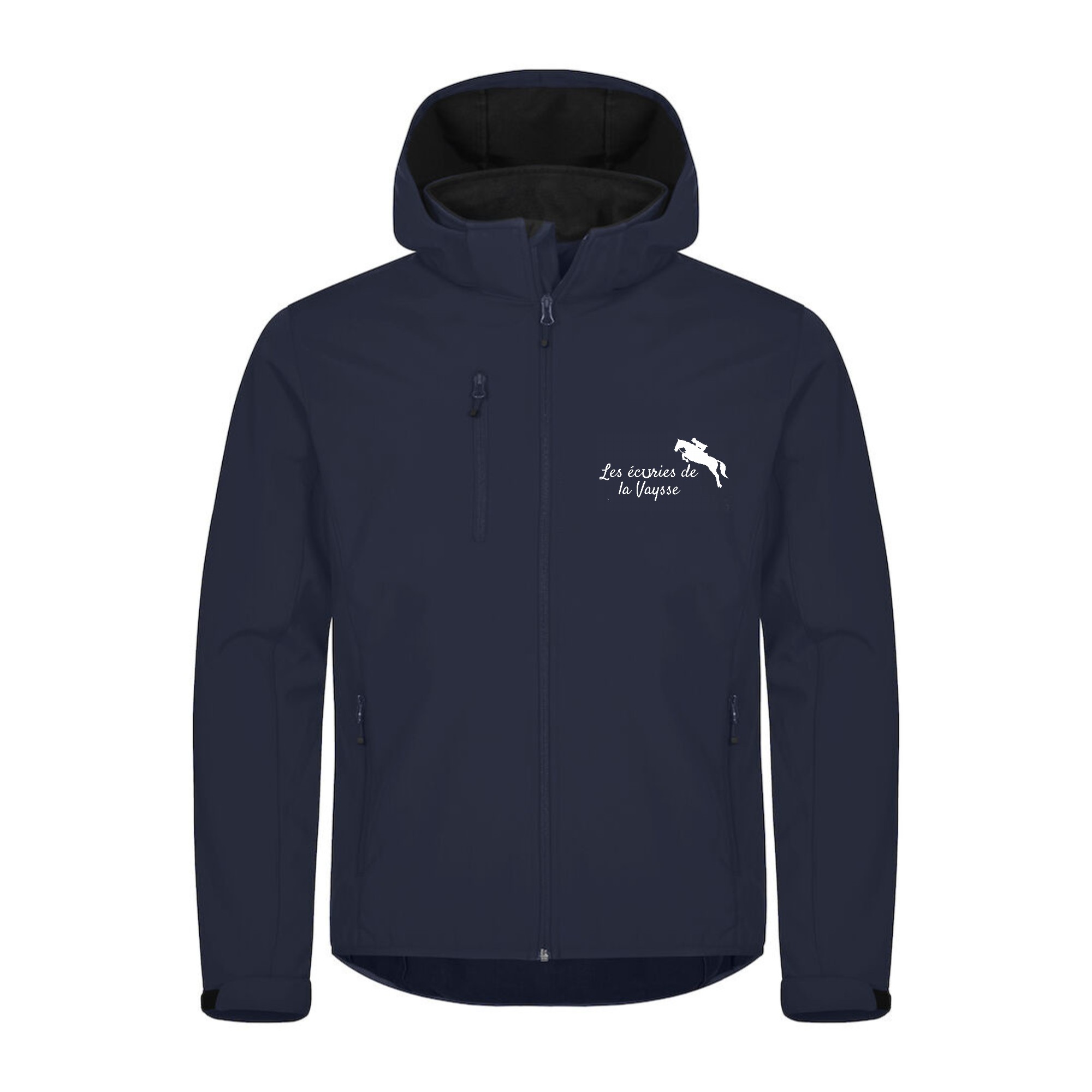 SOFTSHELL "Classic" (homme) - Les cavalières de L'Arcambe - Navy - 0200912