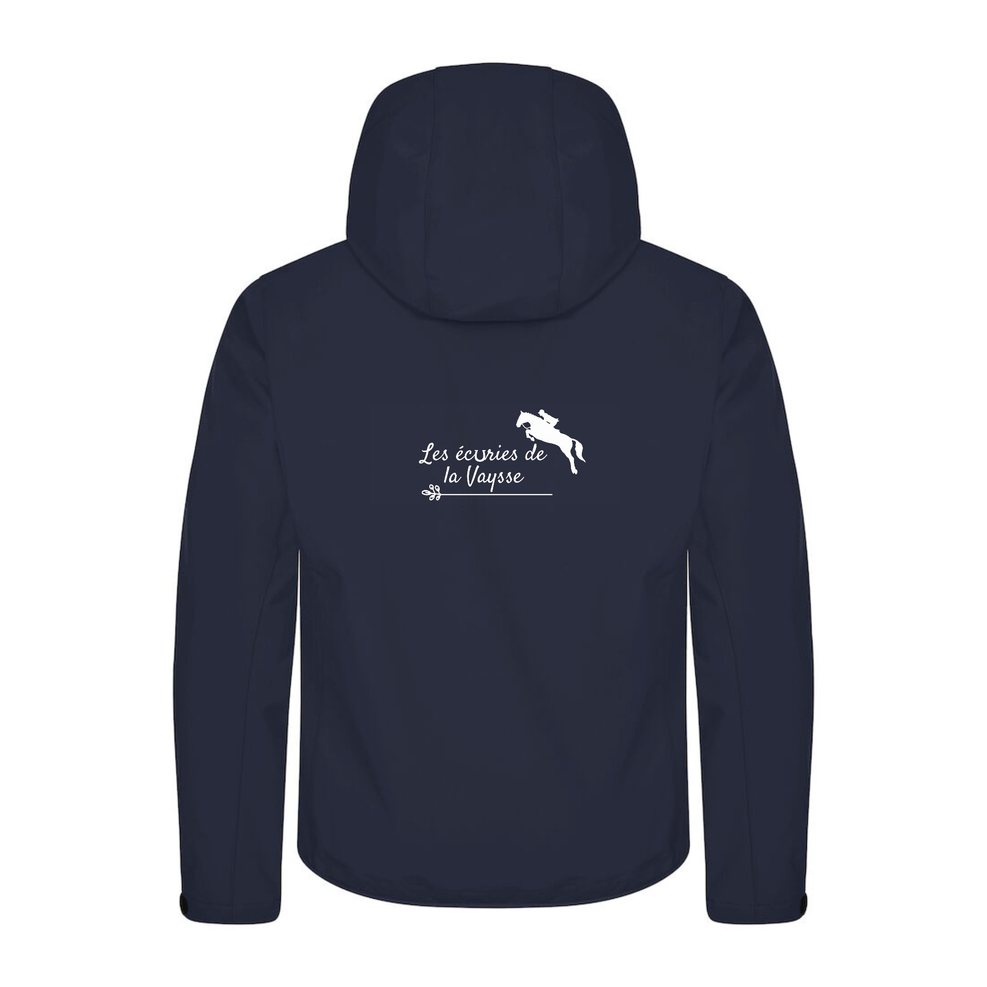 SOFTSHELL "Classic" (homme) - Les cavalières de L'Arcambe - Navy - 0200912 – Image 3