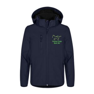 SOFTSHELL "Classic" (enfant) - Poney Club Bon Air - Navy - 0200909