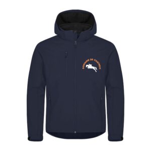 SOFTSHELL "Classic" (homme) - Domaine de Chatreix - Navy - 0200912