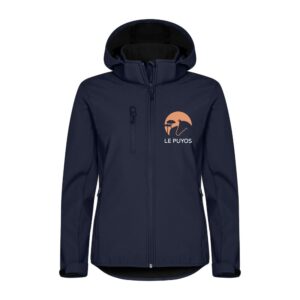 SOFTSHELL "Classic" (femme) - Le Puyos - Navy - 0200917