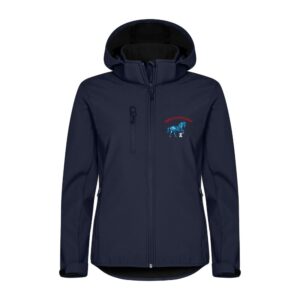 SOFTSHELL "Classic" (femme) - Poney club de Bazas - Navy - 0200917