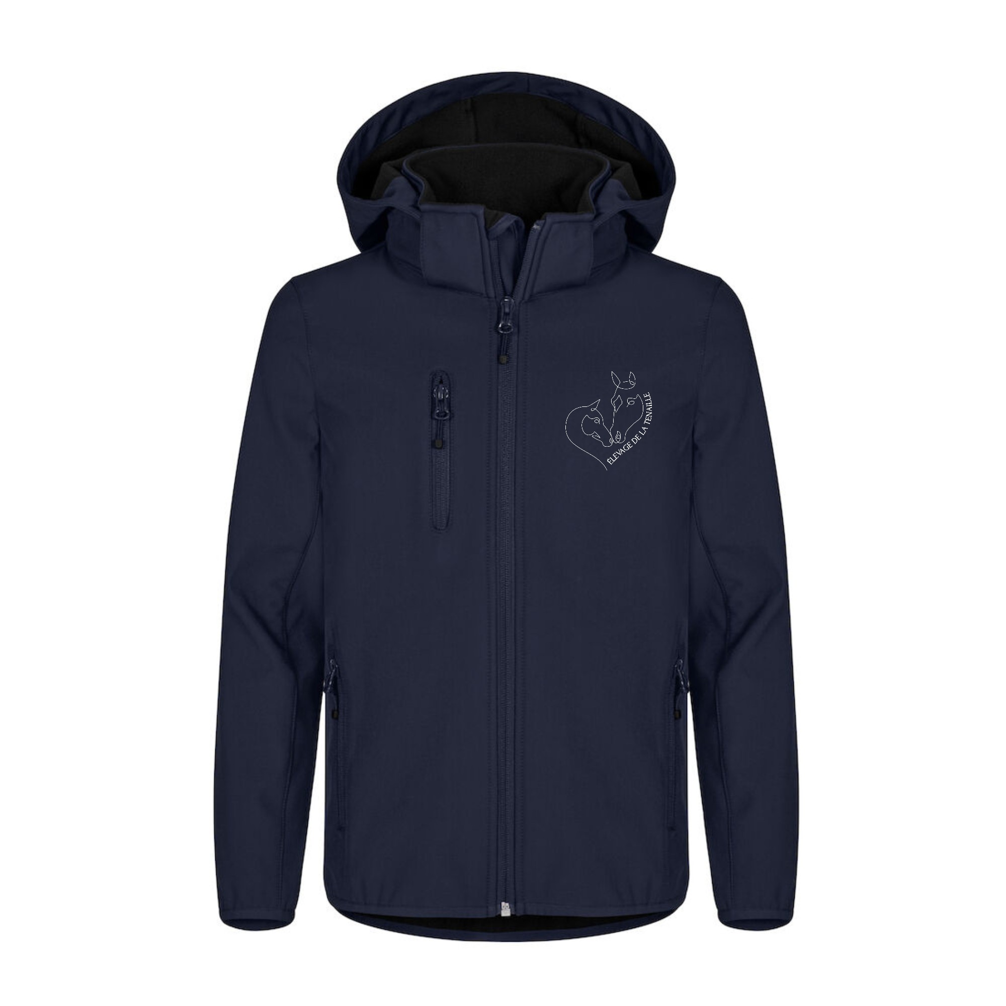 SOFTSHELL "Classic" (enfant) - Élevage de la Tenaille - Navy - 0200909
