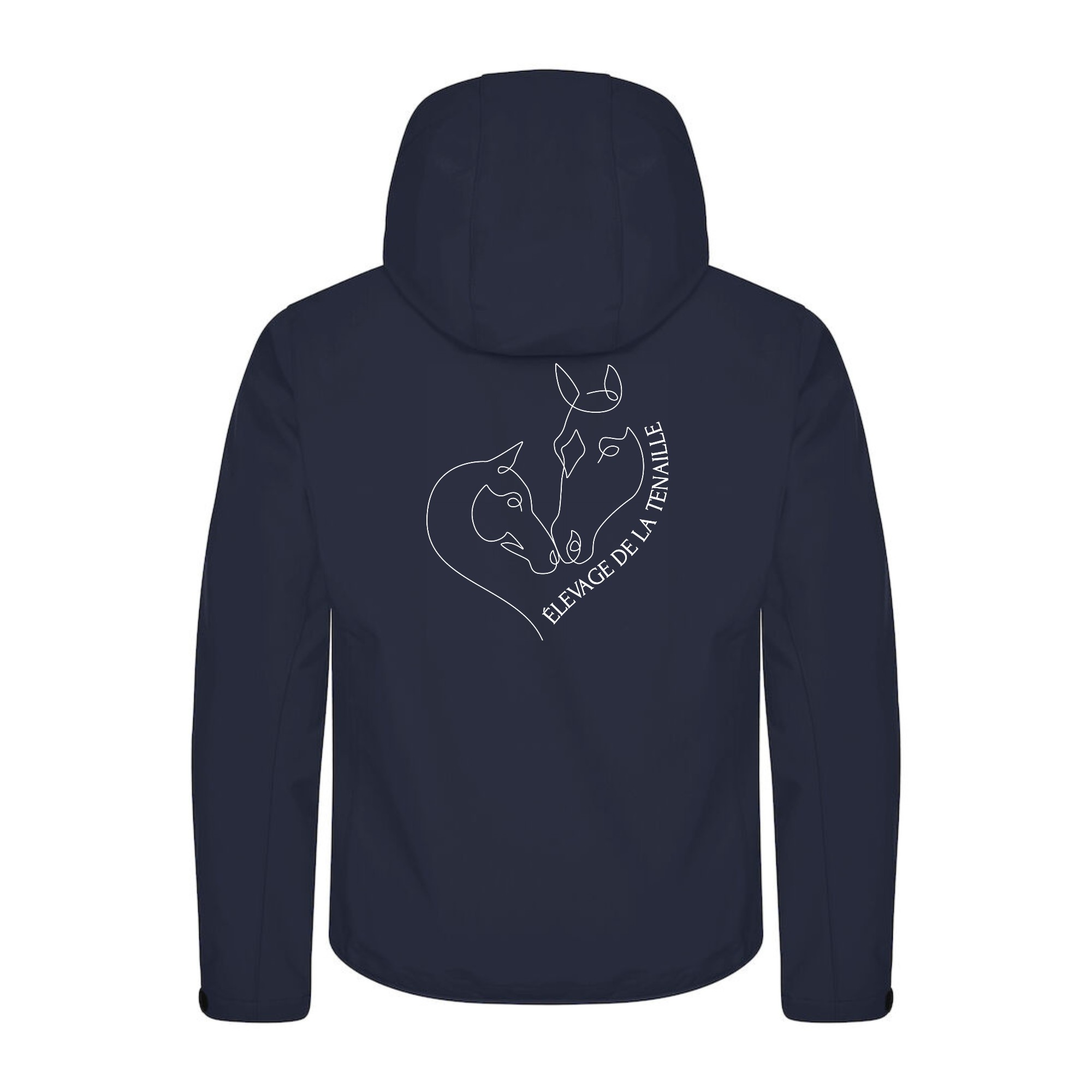 SOFTSHELL "Classic" (homme) - Élevage de la Tenaille - Navy - 0200912 – Image 3